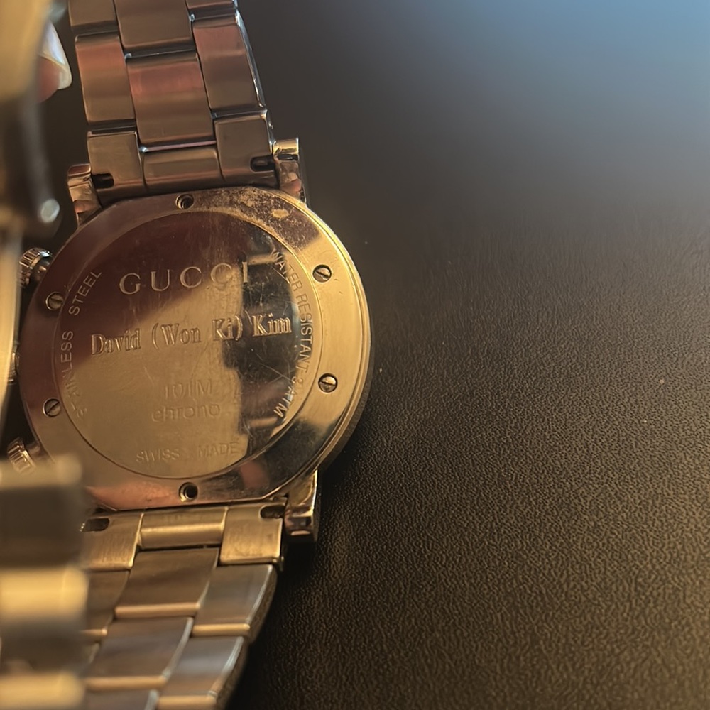 Gucci G Chronograph diamond watch - Picture 4 of 4